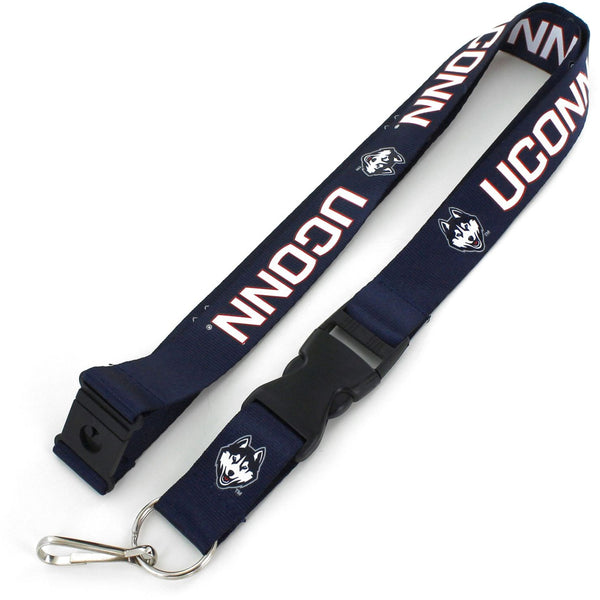 WHOLESALE CONNECTICUT UNIVERSITY (BLUE) LANYARD