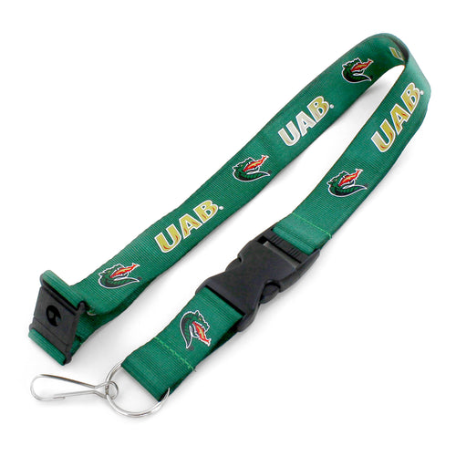 ALABAMA BIRMINGHAM (GREEN) TEAM LANYARD