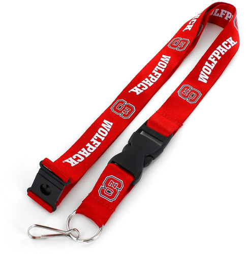 WHOLESALE NORTH CAROLINA STATE (RED) LANYARD