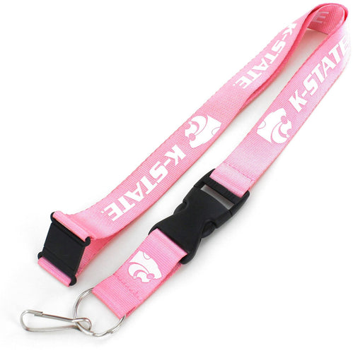 WHOLESALE KANSAS STATE LANYARD - PINK