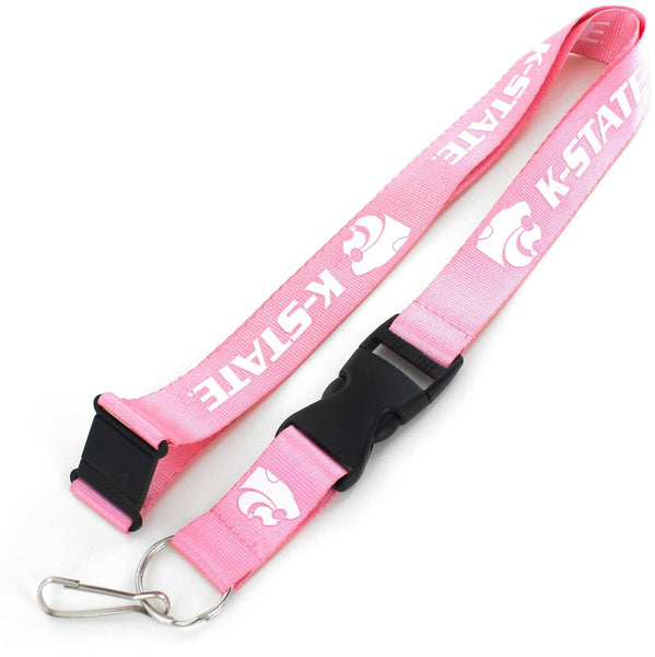 WHOLESALE KANSAS STATE LANYARD - PINK