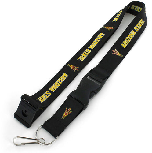 WHOLESALE ARIZONA STATE (BLACK) LANYARD