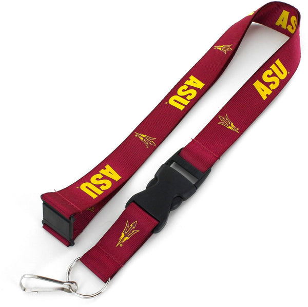 WHOLESALE ARIZONA STATE LANYARD (MAROON)
