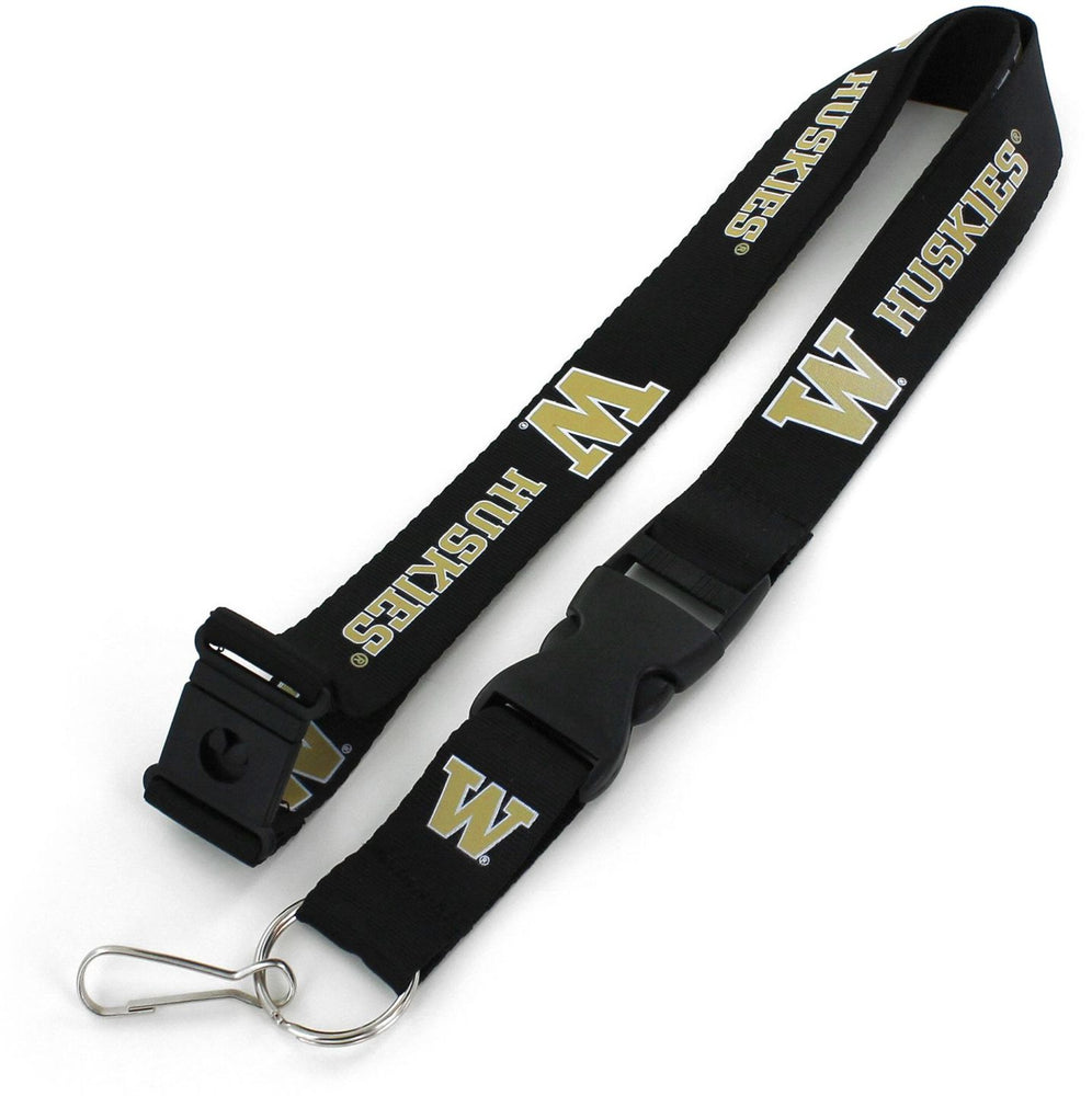 WHOLESALE WASHINGTON (BLACK) TEAM LANYARD