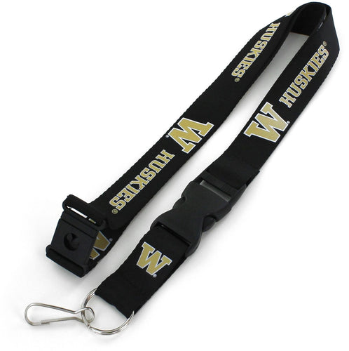WHOLESALE WASHINGTON (BLACK) TEAM LANYARD