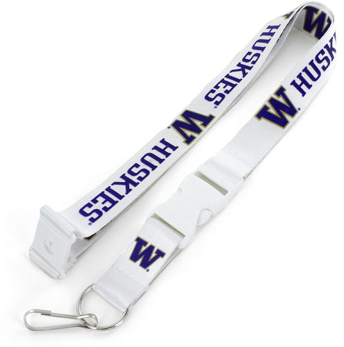 WHOLESALE WASHINGTON WHITE LANYARD