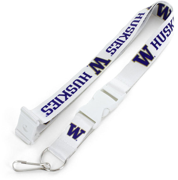 WHOLESALE WASHINGTON WHITE LANYARD