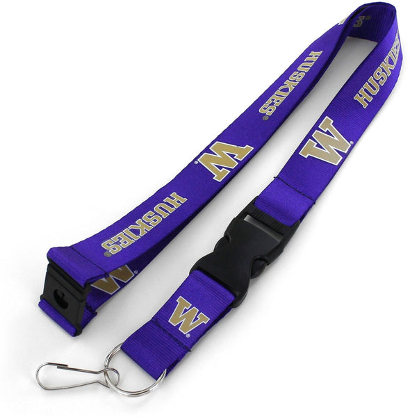 WHOLESALE WASHINGTON (PURPLE) TEAM LANYARD
