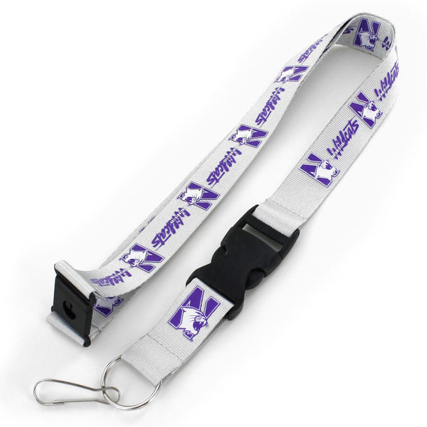 WHOLESALE NORTHWESTERN (GRAY) LANYARD