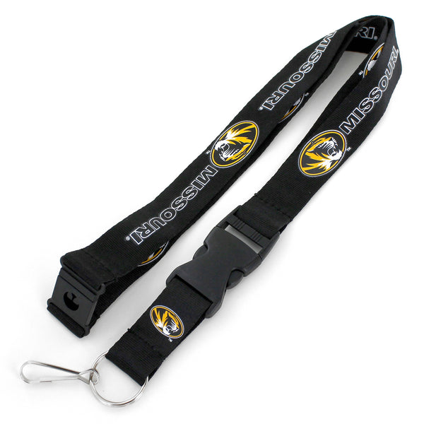 WHOLESALE MISSOURI (BLACK) LANYARD