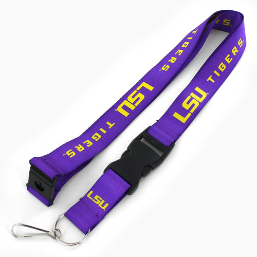 WHOLESALE LSU (PURPLE) LANYARD