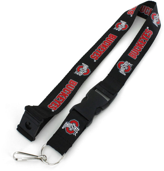 WHOLESALE OHIO STATE (BLACK) TEAM LANYARD