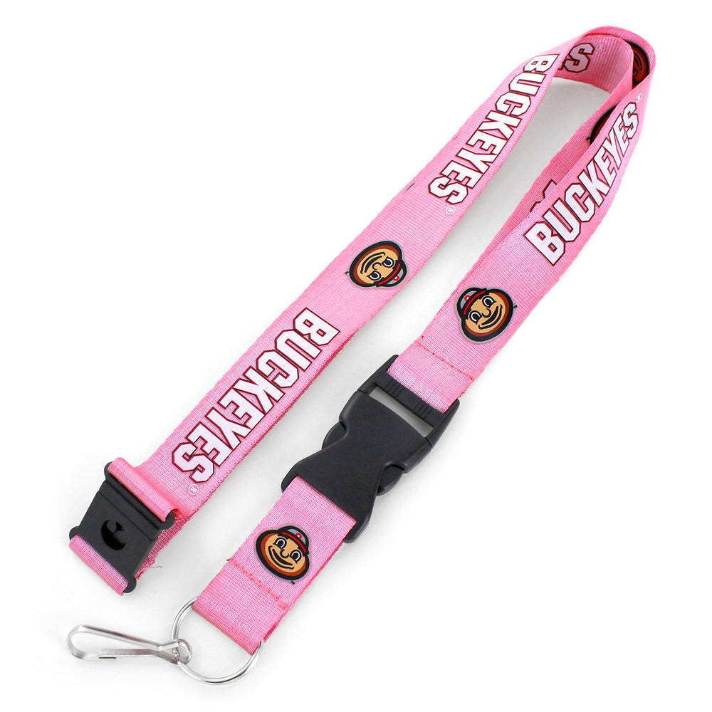 WHOLESALE OHIO STATE (PINK) TEAM LANYARD