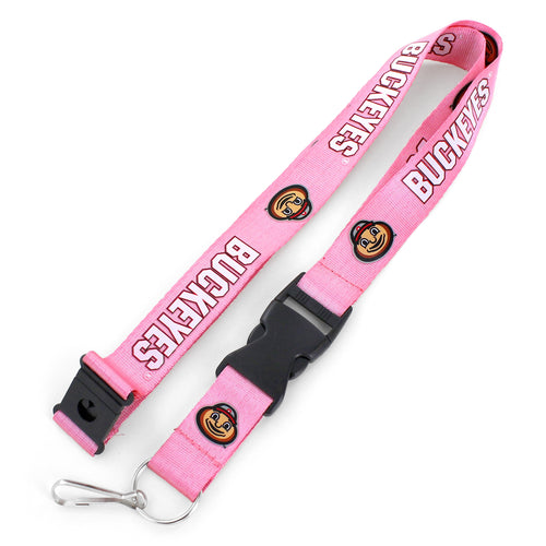 WHOLESALE OHIO STATE (PINK) TEAM LANYARD