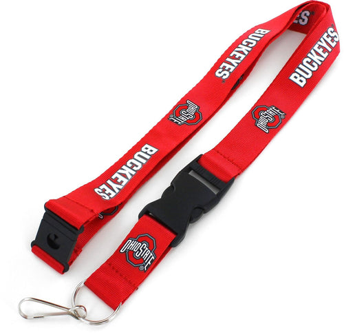 WHOLESALE OHIO STATE (RED) LANYARD