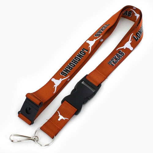 WHOLESALE TEXAS (ORANGE) TEAM LANYARD