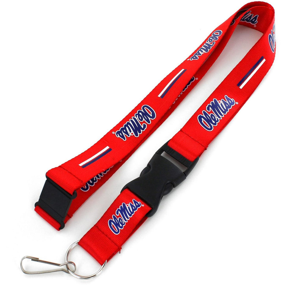 WHOLESALE OLE MISS (RED) LANYARD