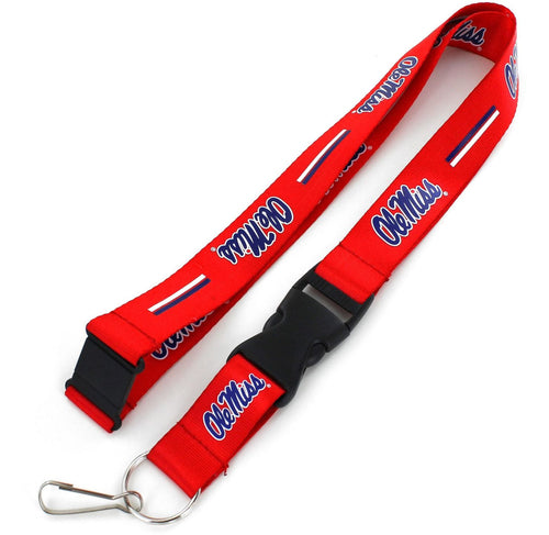 WHOLESALE OLE MISS (RED) LANYARD
