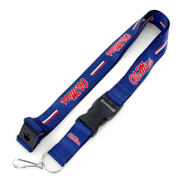 WHOLESALE OLE MISS (BLUE) LANYARD