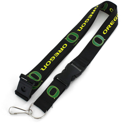 WHOLESALE OREGON (BLACK) LANYARD