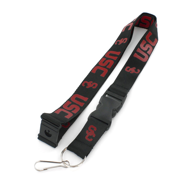 WHOLESALE USC (BLACK) LANYARD
