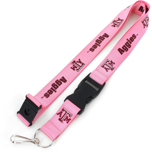 WHOLESALE TEXAS A&M (PINK) LANYARD