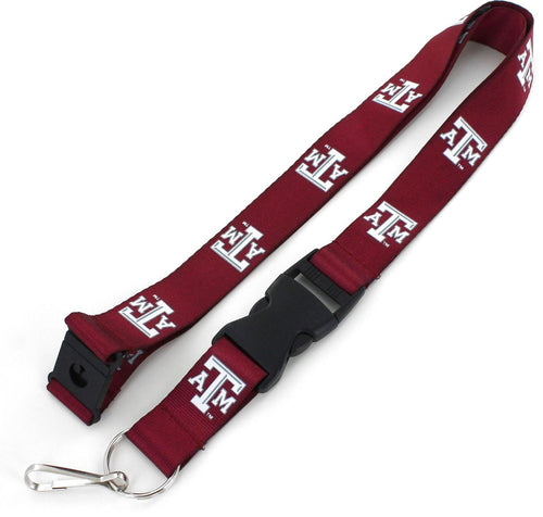 WHOLESALE TEXAS A&M (MAROON) TEAM LANYARD