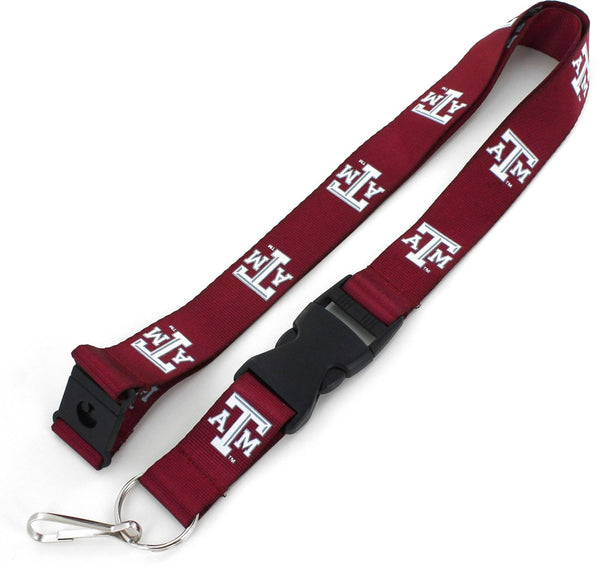 WHOLESALE TEXAS A&M (MAROON) TEAM LANYARD