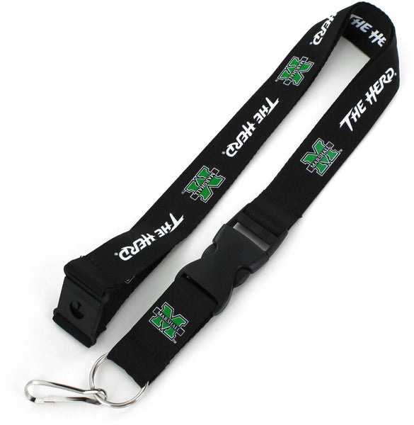 WHOLESALE MARSHALL (BLACK) LANYARD