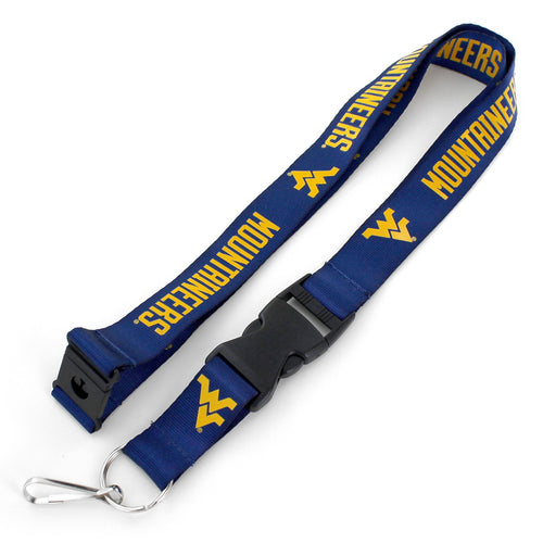 WHOLESALE WEST VIRGINIA (BLUE) LANYARD