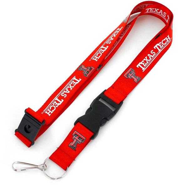 WHOLESALE TEXAS TECH (RED) LANYARD