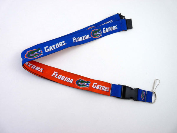 WHOLESALE FLORIDA (BLUE /ORANGE) REVERSIBLE LANYARD