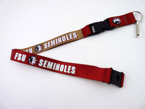 WHOLESALE FLORIDA STATE (RED /GOLD) REVERSIBLE LANYARD