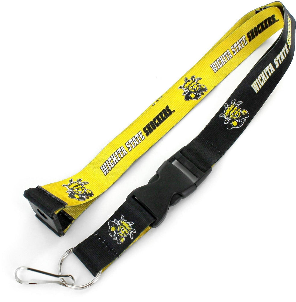 WICHITA STATE REVERSIBLE LANYARD