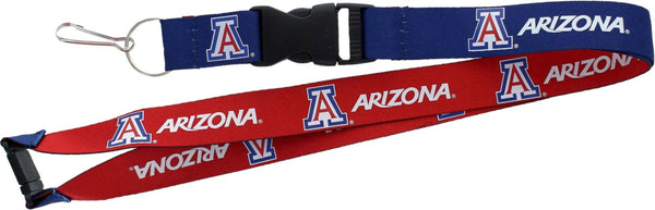 WHOLESALE ARIZONA (BLUE/RED) REVERSIBLE LANYARD