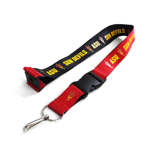 WHOLESALE ARIZONA STATE REVERSIBLE LANYARD