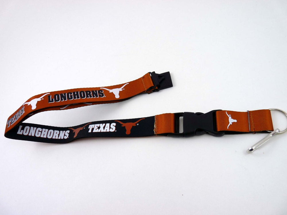 TEXAS (BLACK/BROWN) REVERSIBLE LANYARD