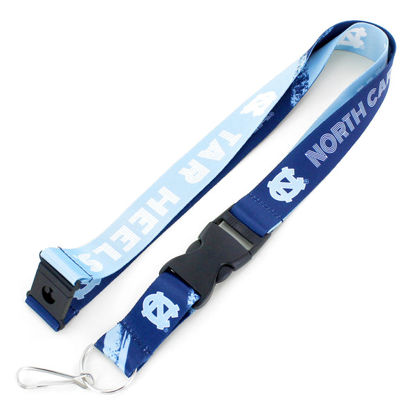 WHOLESALE NORTH CAROLINA CROSSFADE LANYARD
