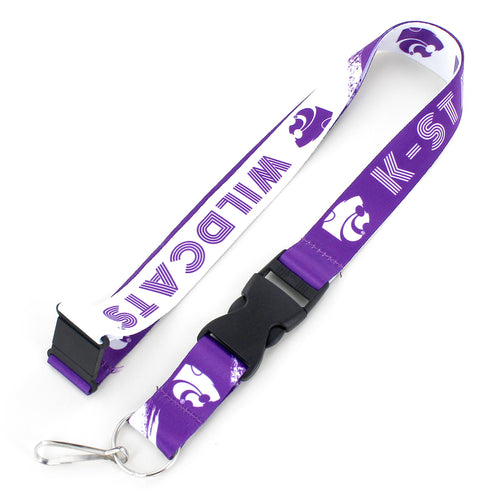 WHOLESALE KANSAS STATE CROSSFADE LANYARD