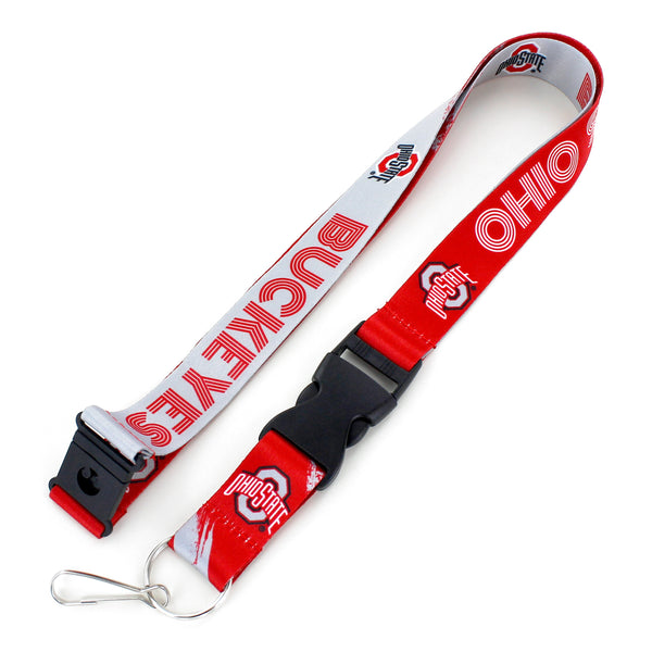 WHOLESALE OHIO STATE CROSSFADE LANYARD