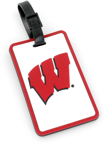 WISCONSIN "W" SOFT BAG TAG