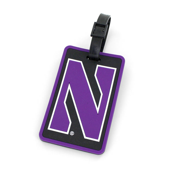 WHOLESALE NORTHWESTERN SCHOOL SOFT BAG TAG