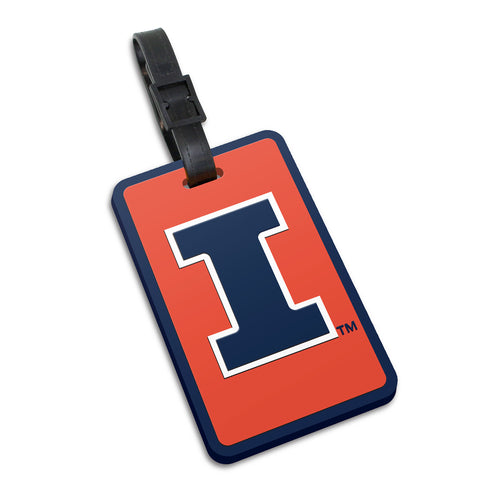 WHOLESALE ILLINOIS SCHOOL SOFT BAG TAG