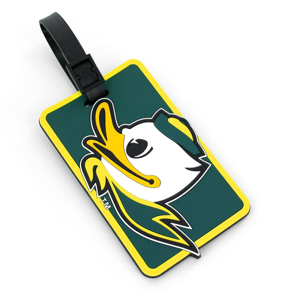 WHOLESALE OREGON 'FIGHTING DUCK' SOFT BAG TAG