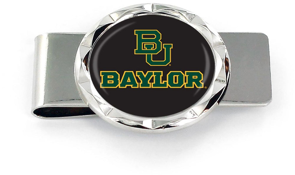 BAYLOR DIAMOND CUT MONEY CLIP