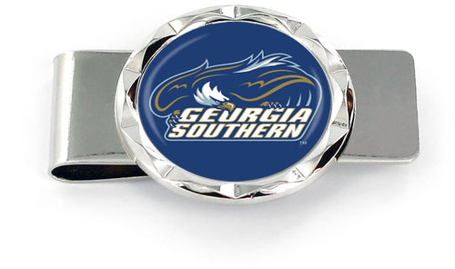 WHOLESALE GEORGIA SOUTHERN DIAMOND CUT MONEY CLIP