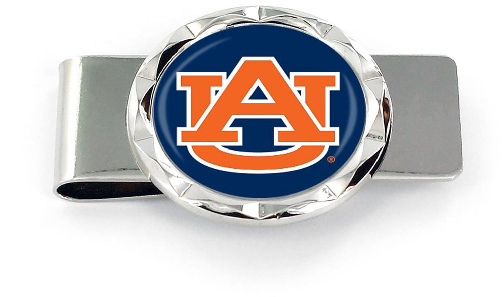 WHOLESALE AUBURN DIAMOND CUT MONEY CLIP
