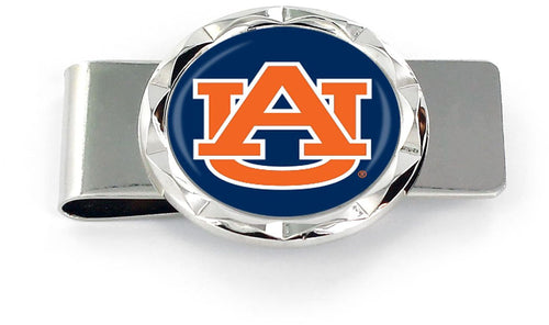 WHOLESALE AUBURN DIAMOND CUT MONEY CLIP