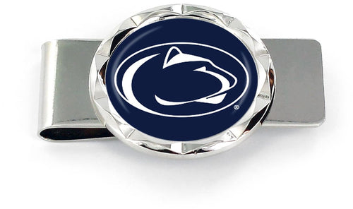 WHOLESALE PENN STATE DIAMOND CUT MONEY CLIP