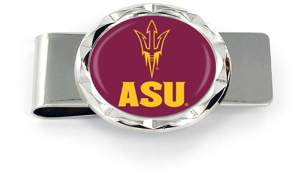 WHOLESALE ARIZONA STATE DIAMOND CUT MONEY CLIP